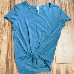 Lululemon Teal loose fitted top